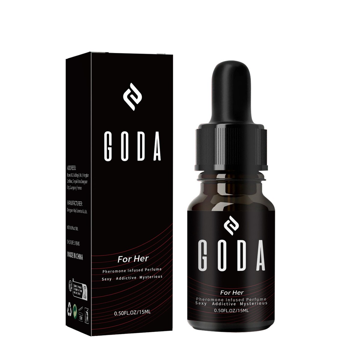 GODA For Her Pheromone Perfume For Women Long-Lasting with Jasmine