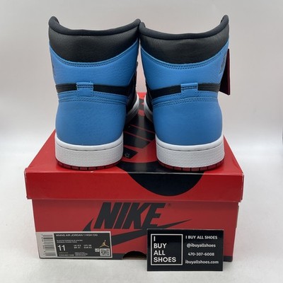 Size 11 - Jordan 1 High OG UNC To Chicago 2020 for sale online | eBay