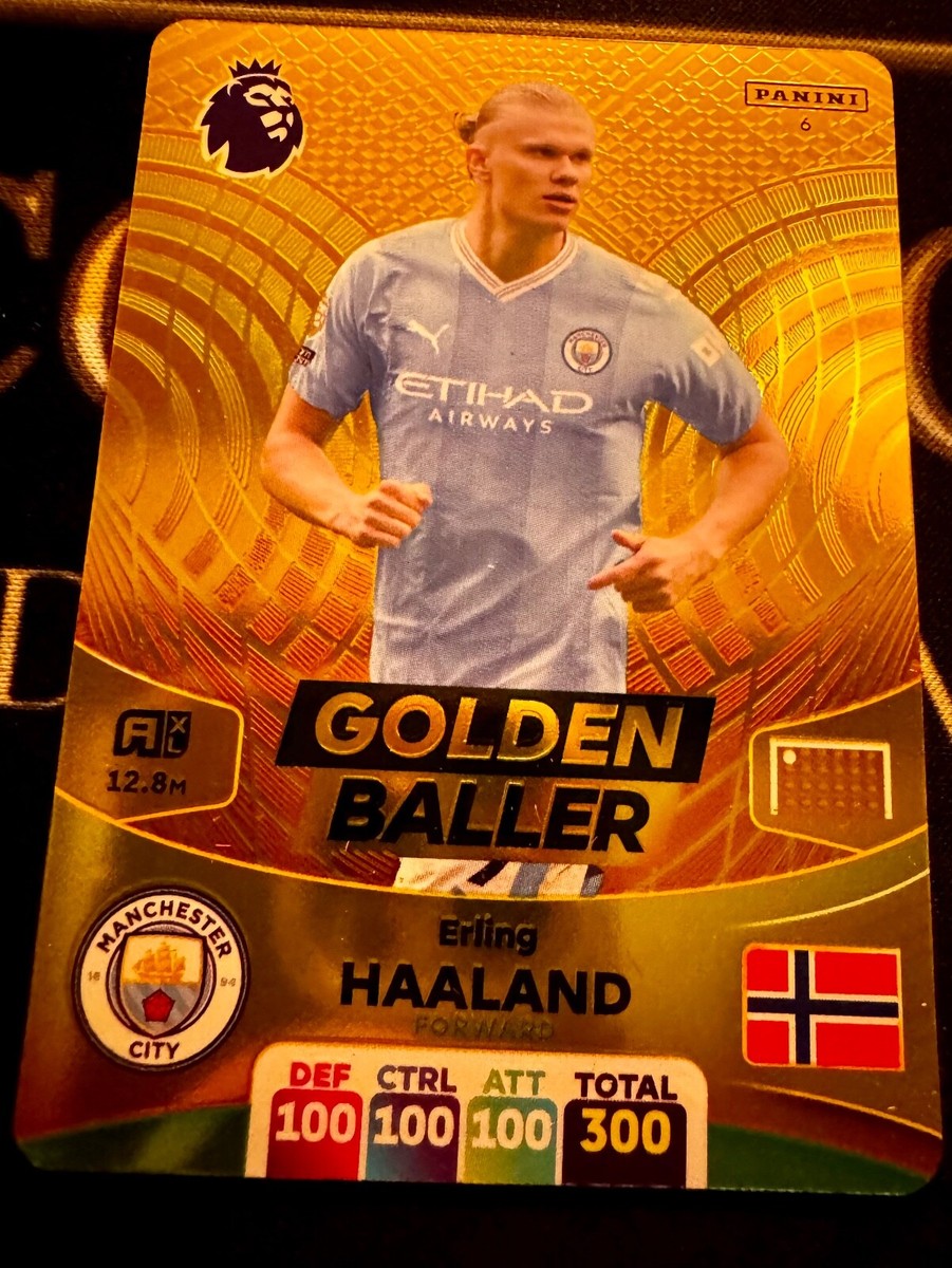 PANINI ADRENALYN XL PREMIER LEAGUE 2024 23/24 GOLDEN BALLER ERLING