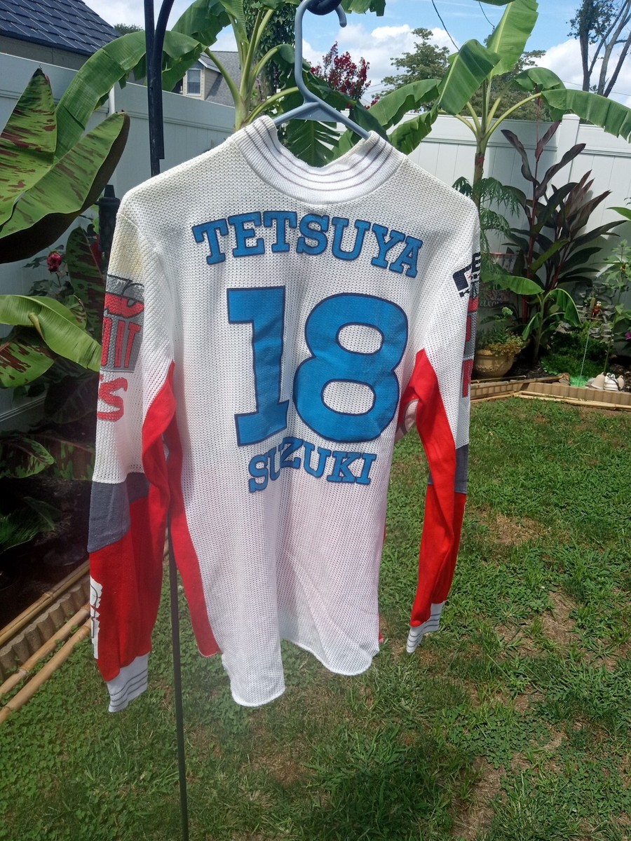 Vintage 90s AXO Sport Team Racing Motocross Jersey Type S Size M