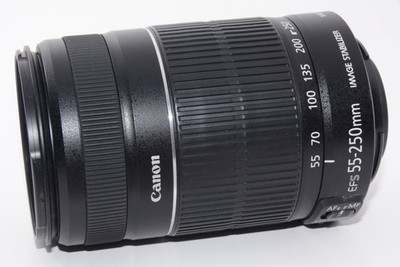 N.MINT] Canon EF S 55-250mm f4-5.6 IS II Zoom Lens From JAPAN