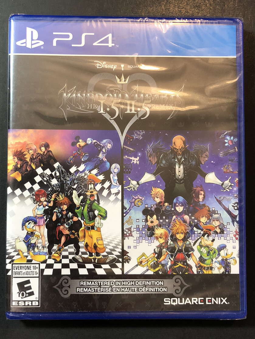 Kingdom Hearts HD 1.5 + 2.5 ReMIX [ 6 Games in 1 Case ] (PS4) NEW