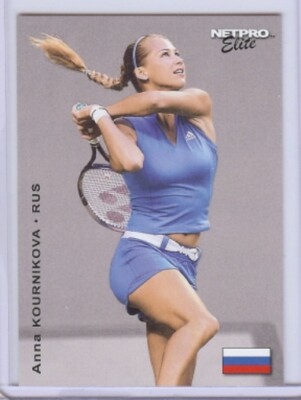 10) ANNA KOURNIKOVA 2003 NetPro Elite EVENT EDITION Tennis ROOKIE