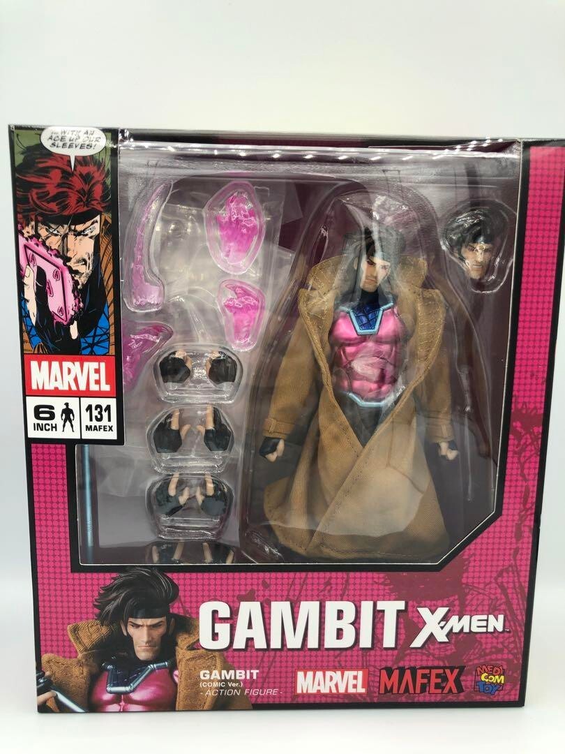 MAFEX No.131 GAMBIT Comic Ver. Medicom Toy Action Figure Japan | eBay