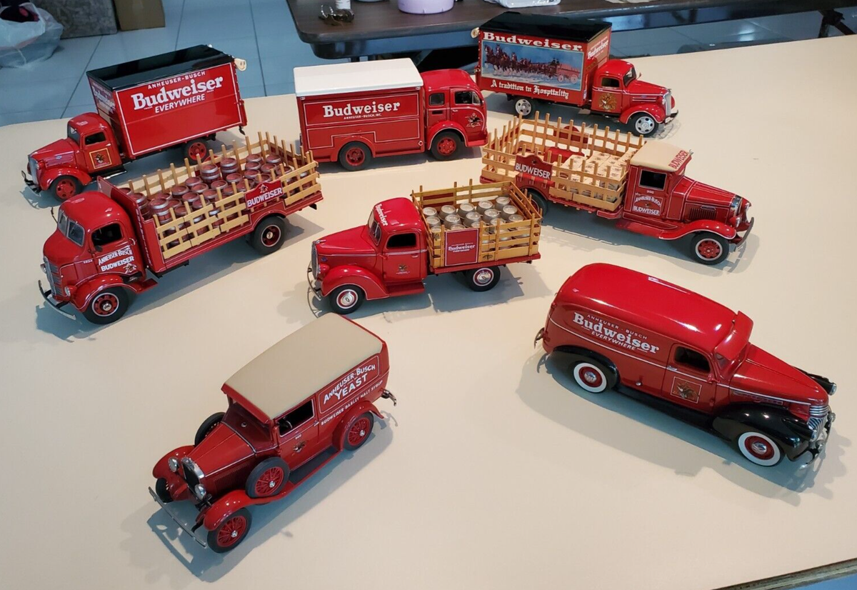 Danbury Mint Budweiser Delivery Trucks | eBay