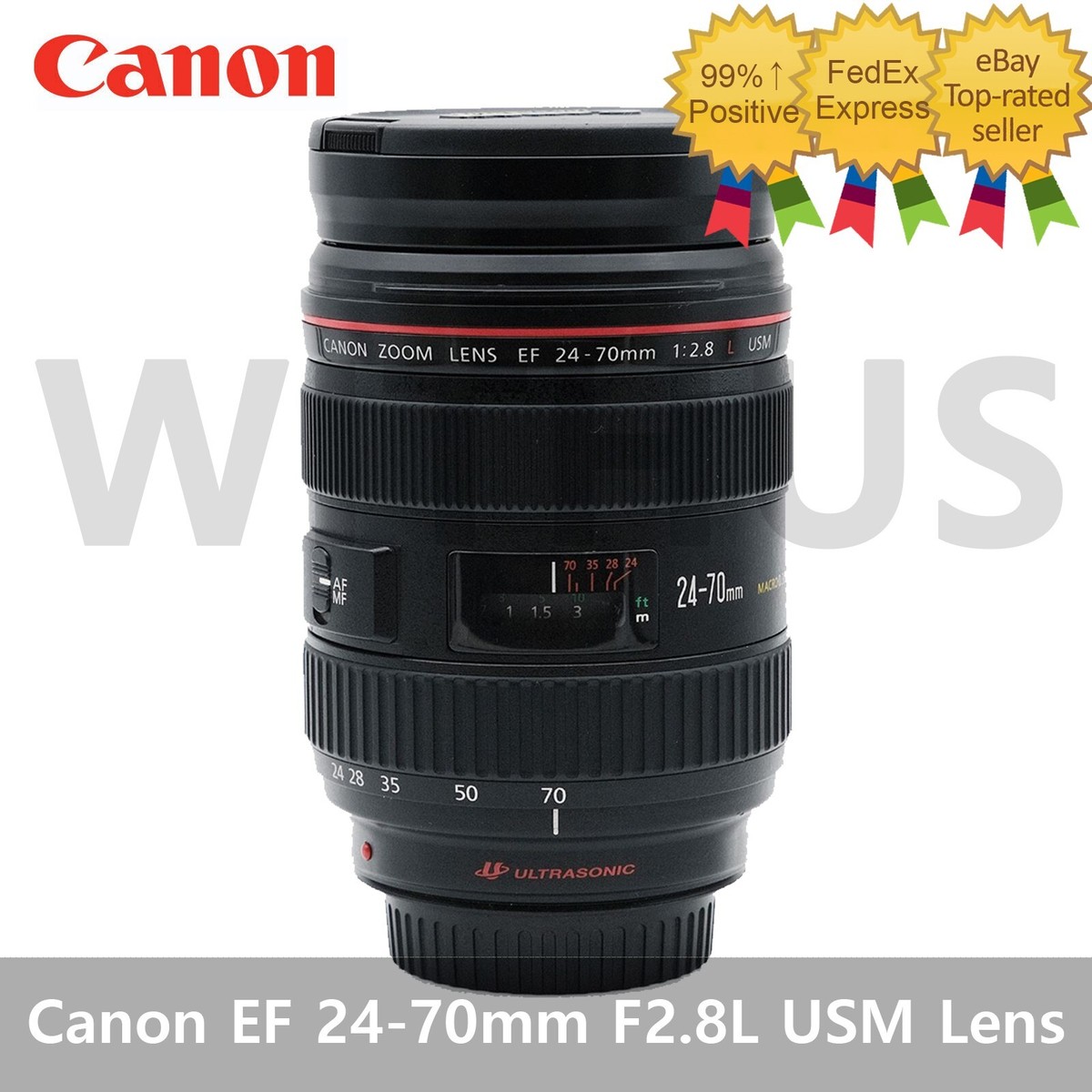 Canon EF 24-70mm F2.8L USM Zoom Lens for 50D 7D 5D - Tracking_ | eBay