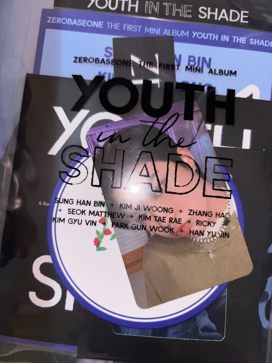 ZEROBASEONE [YOUTH IN THE SHADE] All Member Autographed Signed