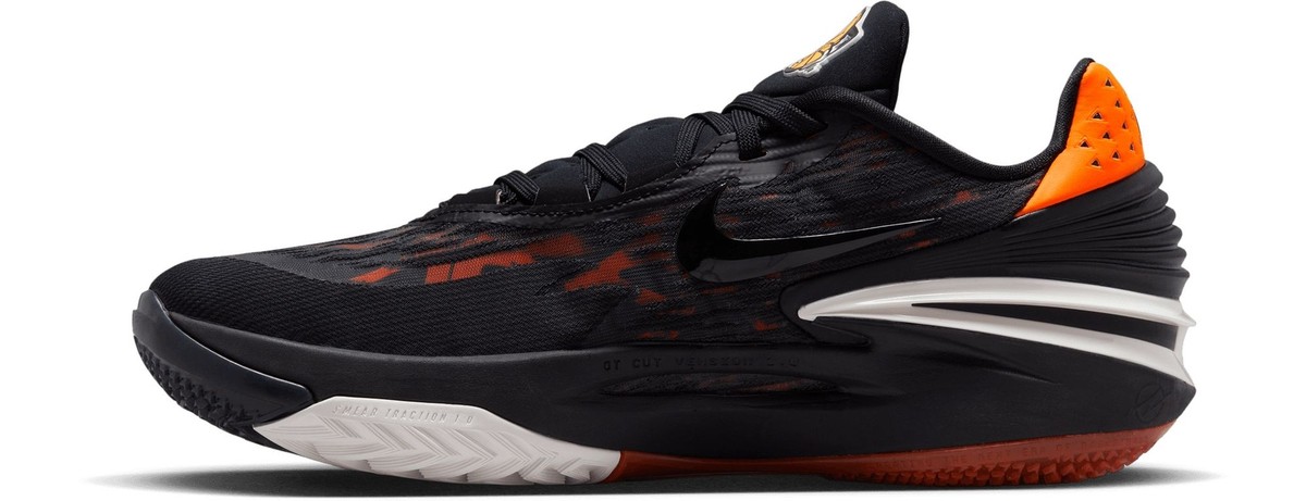 Nike Air Zoom G.T. Cut 2 Black/Orange Basketball Shoes GT 2023 All