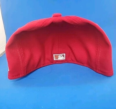 New Era 7 5/8 59Fifty Cap Philadelphia Phillies Hat COOPERSTOWN