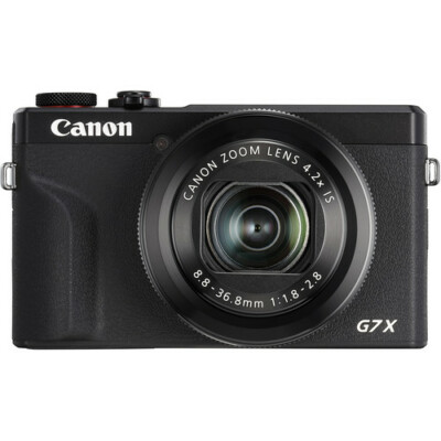 Canon PowerShot G7X Mark III 20.1MP Compact Digital Camera for