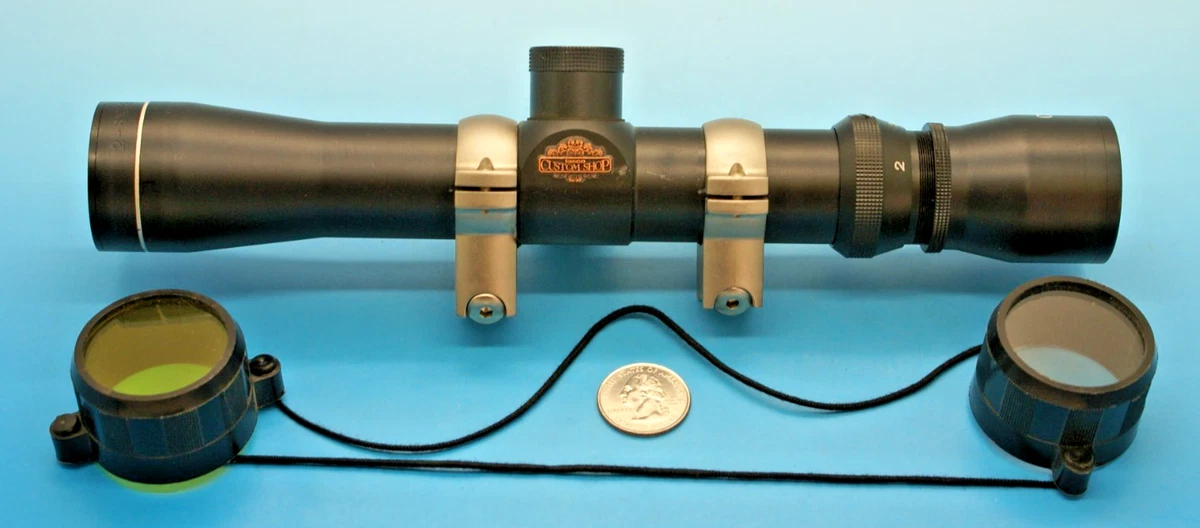 TASCO（タスコ） 1.25×20 シルバー 1998年製・ピストルスコープ TASCO