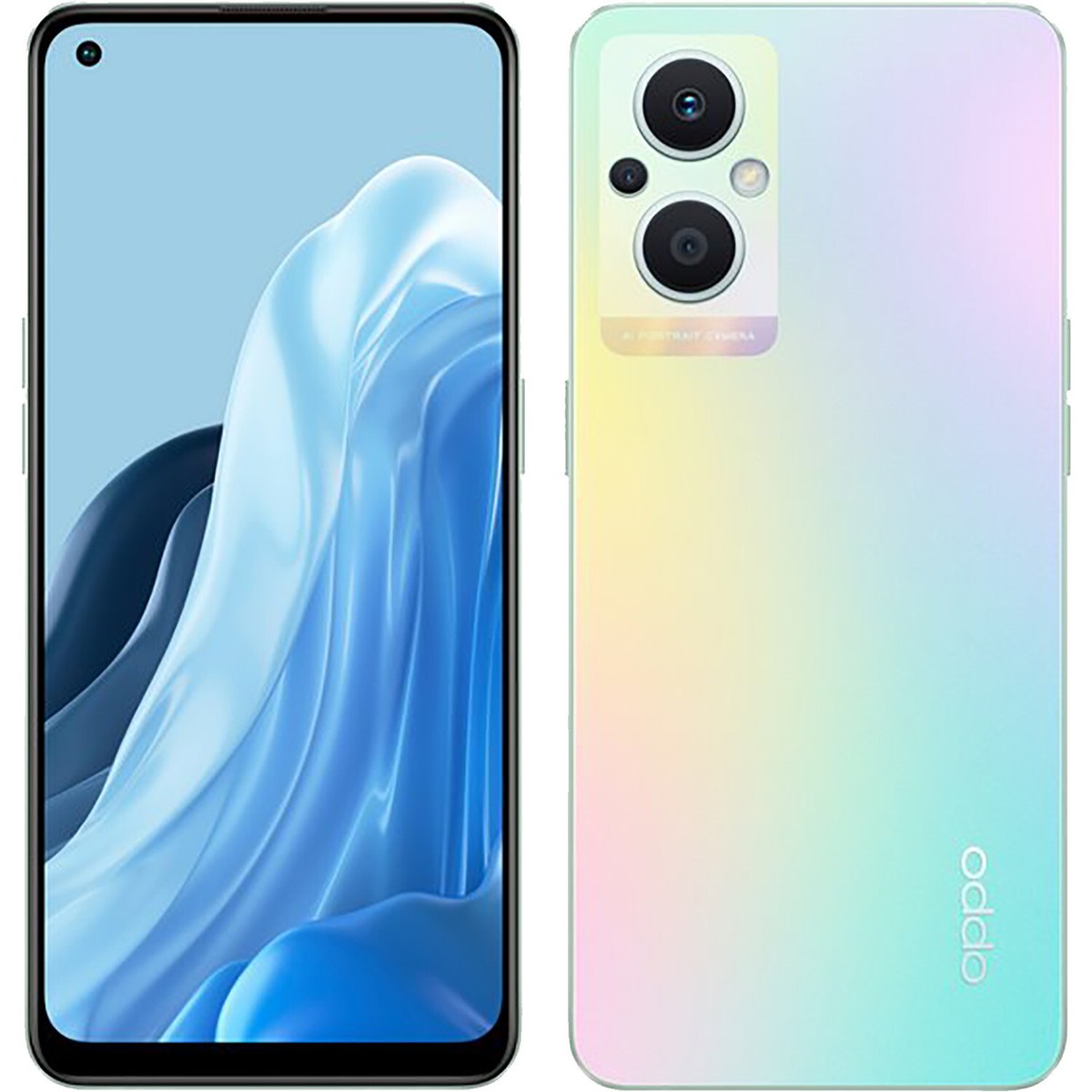 Oppo Reno7 Lite 5G Silver 128GB + 8GB Dual-SIM Unlocked GSM