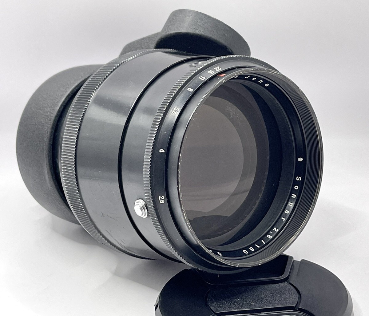 Rare Carl Zeiss Jena Sonnar f/2.8 180mm Olympic Olympia Lens