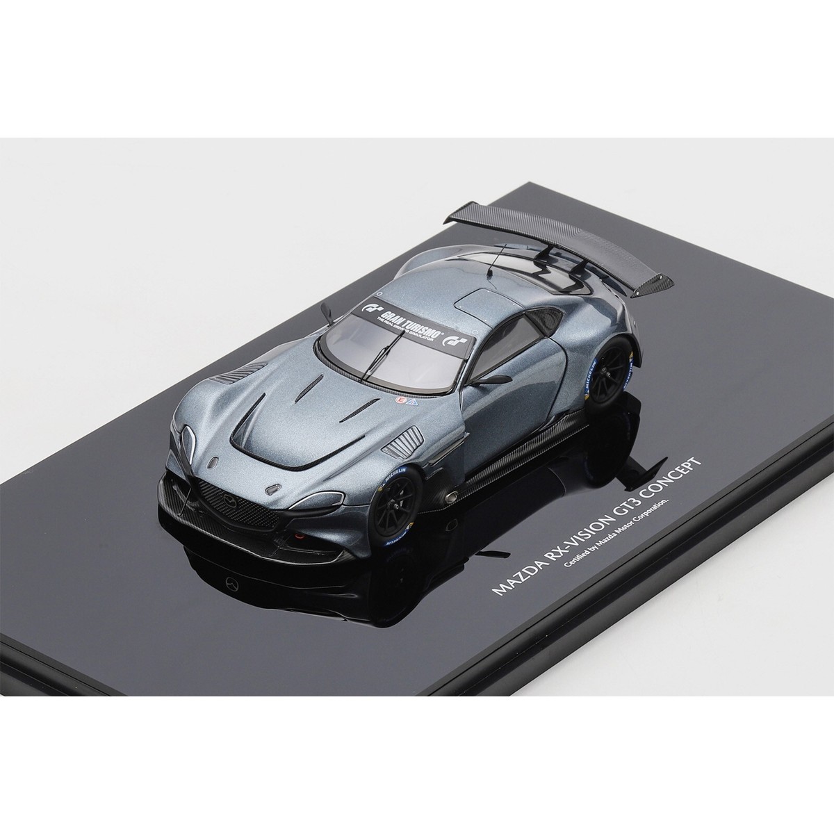 MAZDA RX-VISION GT3 CONCEPT Model Car 1/43 Polymetal Gray Metallic