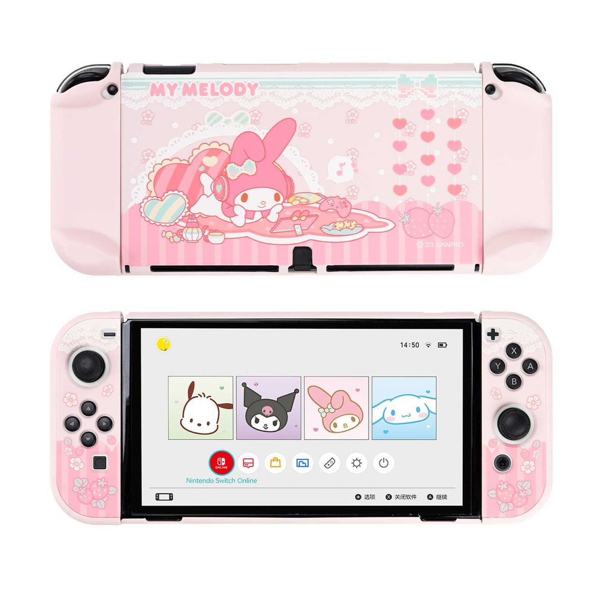GeekShare X Sanrio Protective Case for Nintendo Switch OLED PC