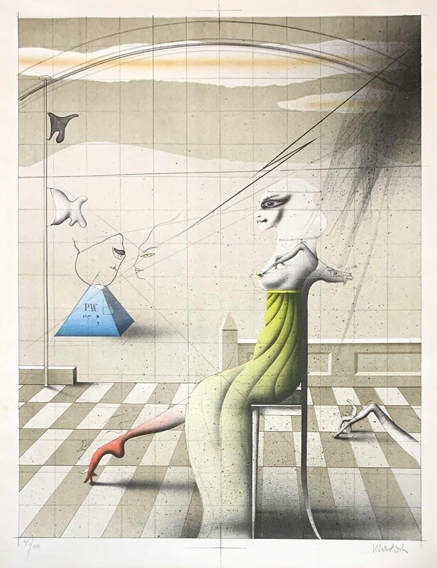 アート・デザイン・音楽 Paul Wunderlich Jens Christian アート