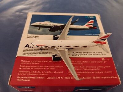 1:500 Herpa Wings British Airways A 320 Neo | eBay