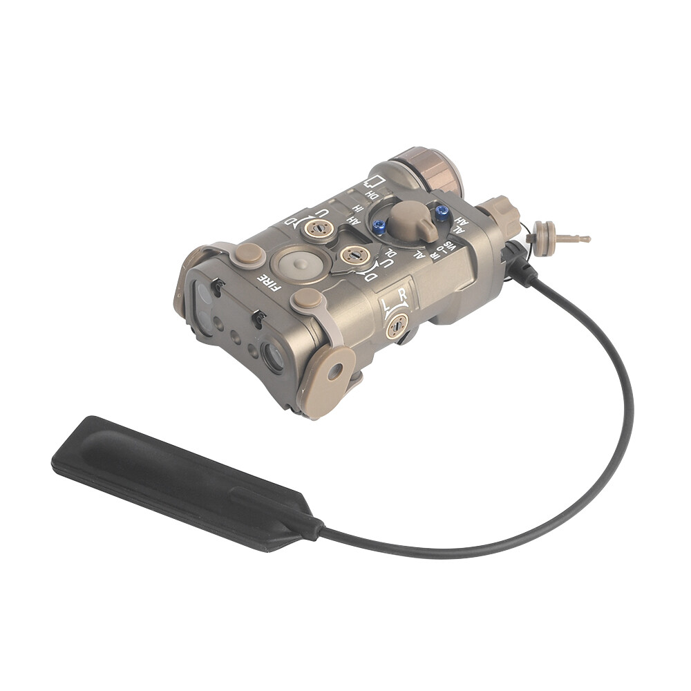 WADSN Airsoft Metal NGAL Red Green Blue Laser Sight Strobe Hunting