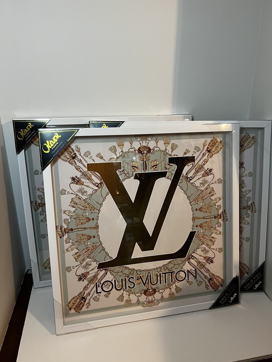 LOUIS VUITTON LV by Oliver Gal Glass Framed Wall Art Decor 16