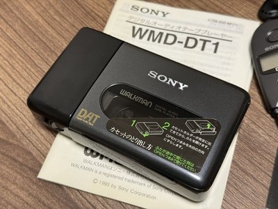 Sony WMD-DT1 DAT Walkman Digital Audio Tape Player Portable 32