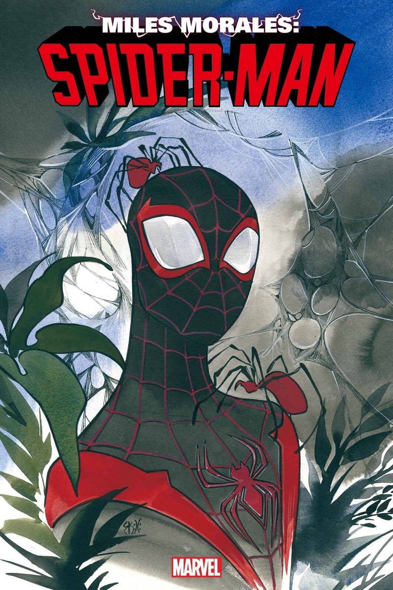 MILES MORALES SPIDERMAN 1 1:200 VARIANT NM PEACH MOMOKO B