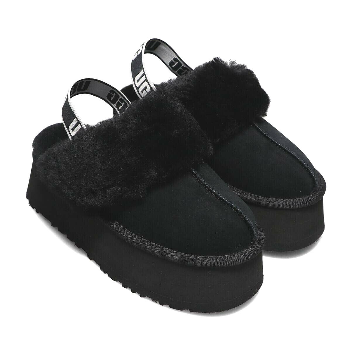 New Women's UGG Brand Platform Funkette Slipper Sandals Shoes