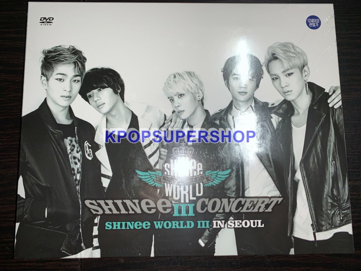 SHINee World The 3rd Concert III in Seoul 2 DVD Photobook New