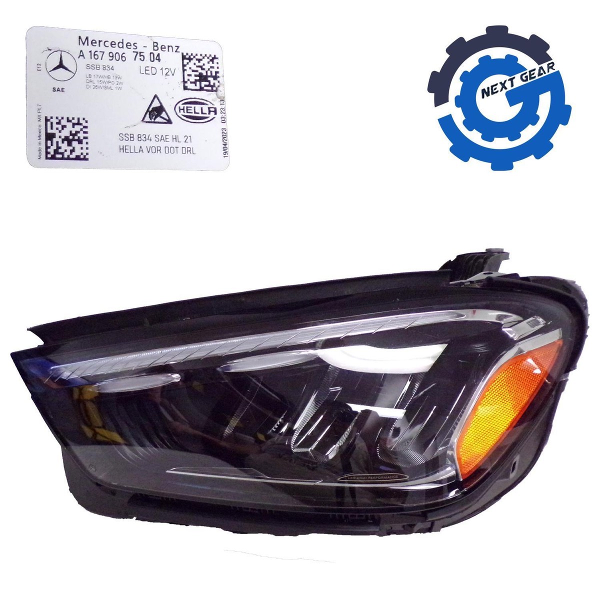 OEM Mercedes Left Driver LED Headlight Assembly 2024 Mercedes GLE