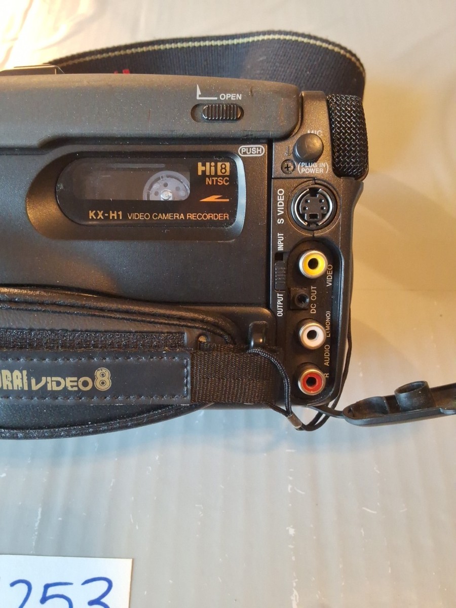Yashica Samurai Hi8 KX-H1 Video Camera Recorder Kyocera | eBay