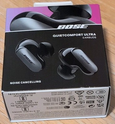New Bose QuietComfort Ultra Noise Cancelling Earbuds - Black