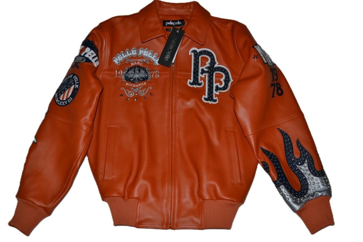 AUTHENTIC Pelle Pelle Men's LEATHER WORLD FAMOUS 1978 Jacket