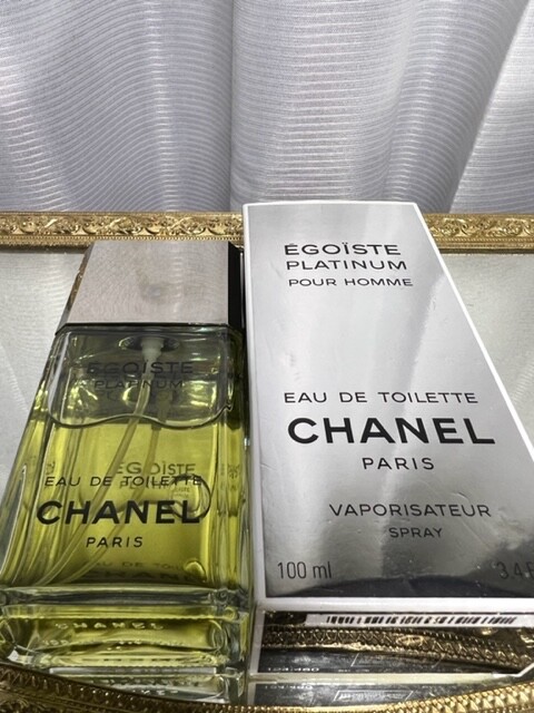 Egoiste Platinum Chanel edt 100 ml. Vintage original 1993. Sealed