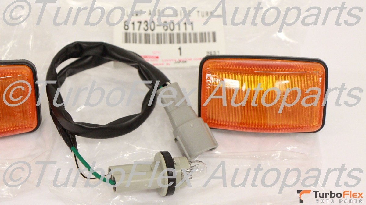 Toyota Land Cruiser 1991-1997 FJ80 FZJ80 JDM Side Marker Light Set