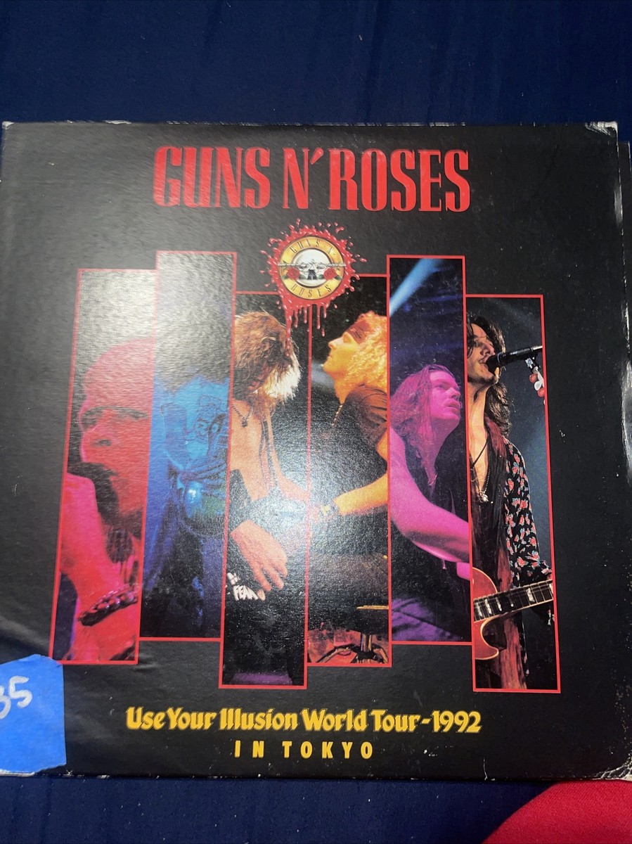 GUNS N' ROSES Use Your Illusion World Tour In Tokyo 1992 JAPAN