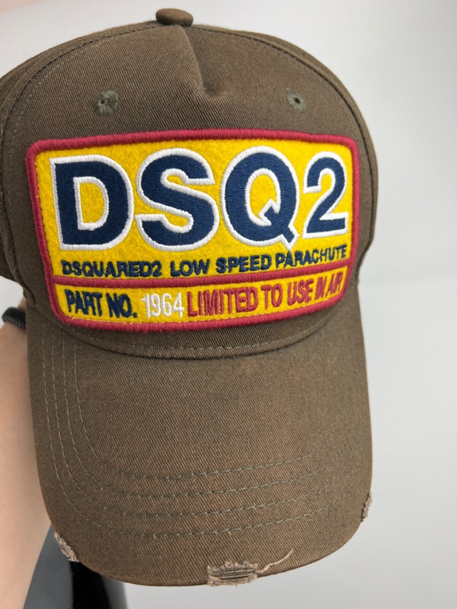 Dsquared2 Baseball Cap Men's Brown One Size Adjustable | eBay