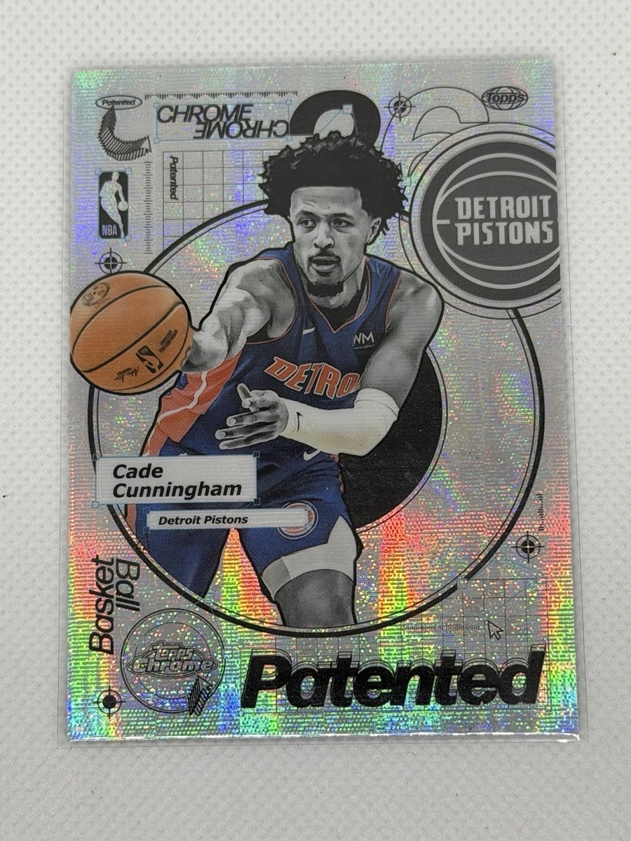 2025-26 Topps Chrome Cade Cunningham Patented PD-12 Case Hit SSP 1