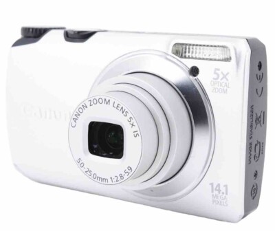 Canon PowerShot A3200 IS 14.1 MP Digital Camera Made In Japan