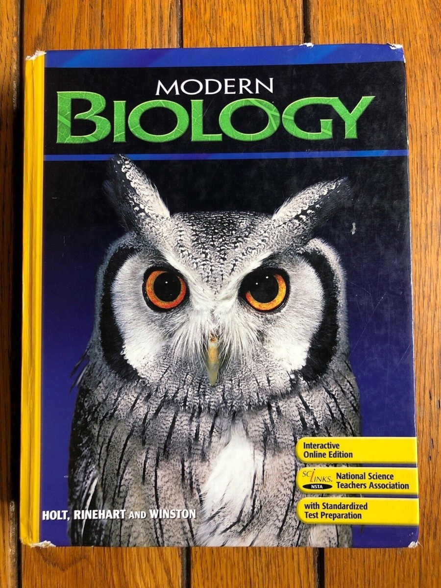 Modern Biology, high school biology textbook | eBay