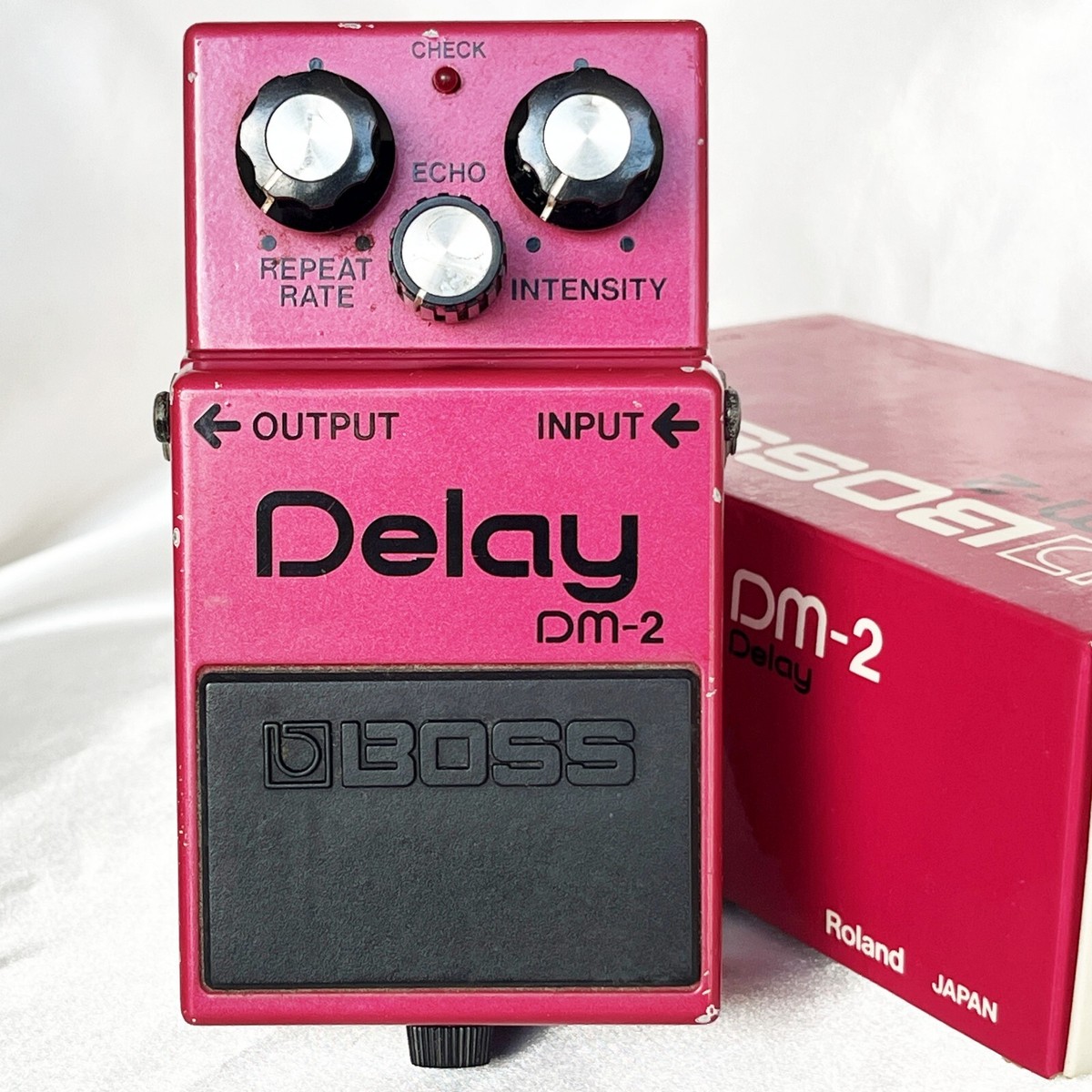 BOSS DM-2 Delay W/Box 1982 Analog Delay Vintage Guitar Pedal Made