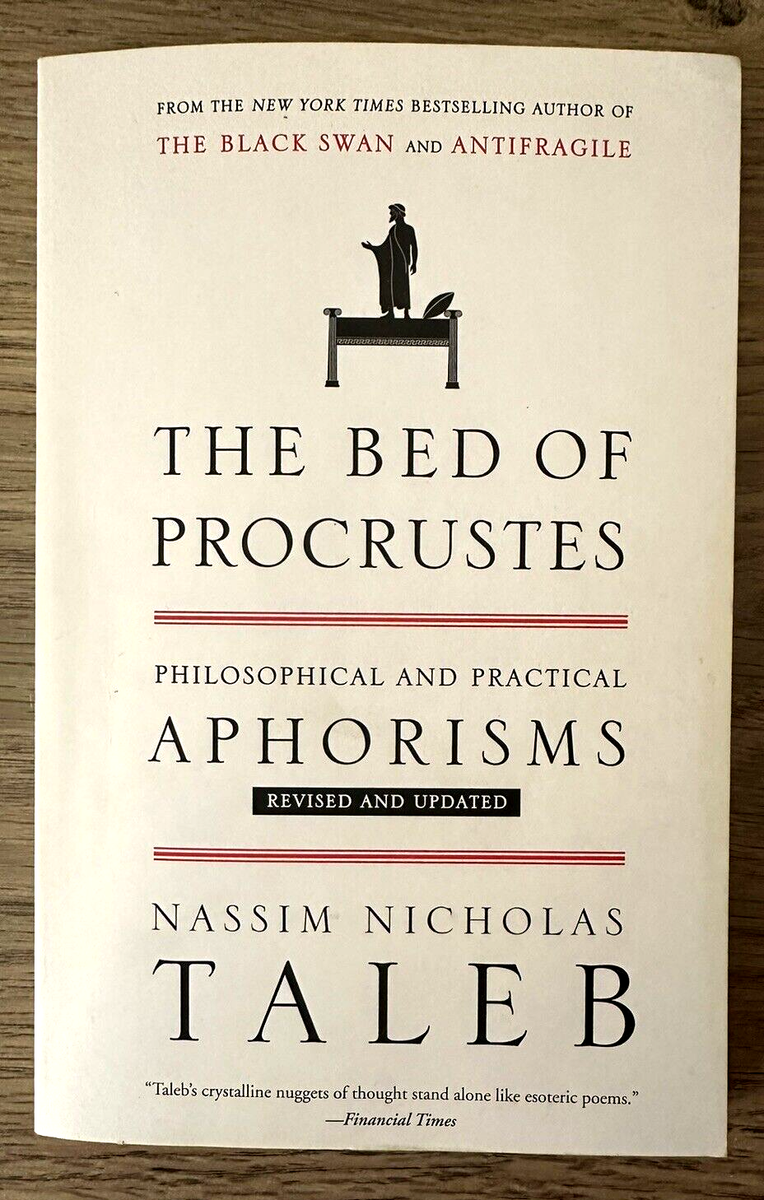 The Bed of Procrustes : Philosophical and Practical Aphorisms | eBay