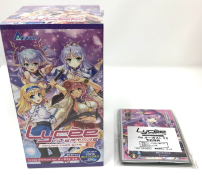 Lycee Overture TCG August 3.0 Booster Box + Promo Pack - Brand New