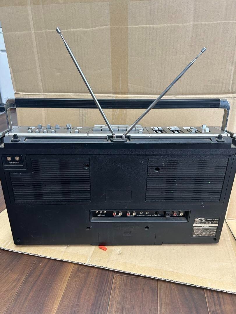 SHARP GF-505SB THE SEARCHER-XL 505 Showa Retro Radio Cassette