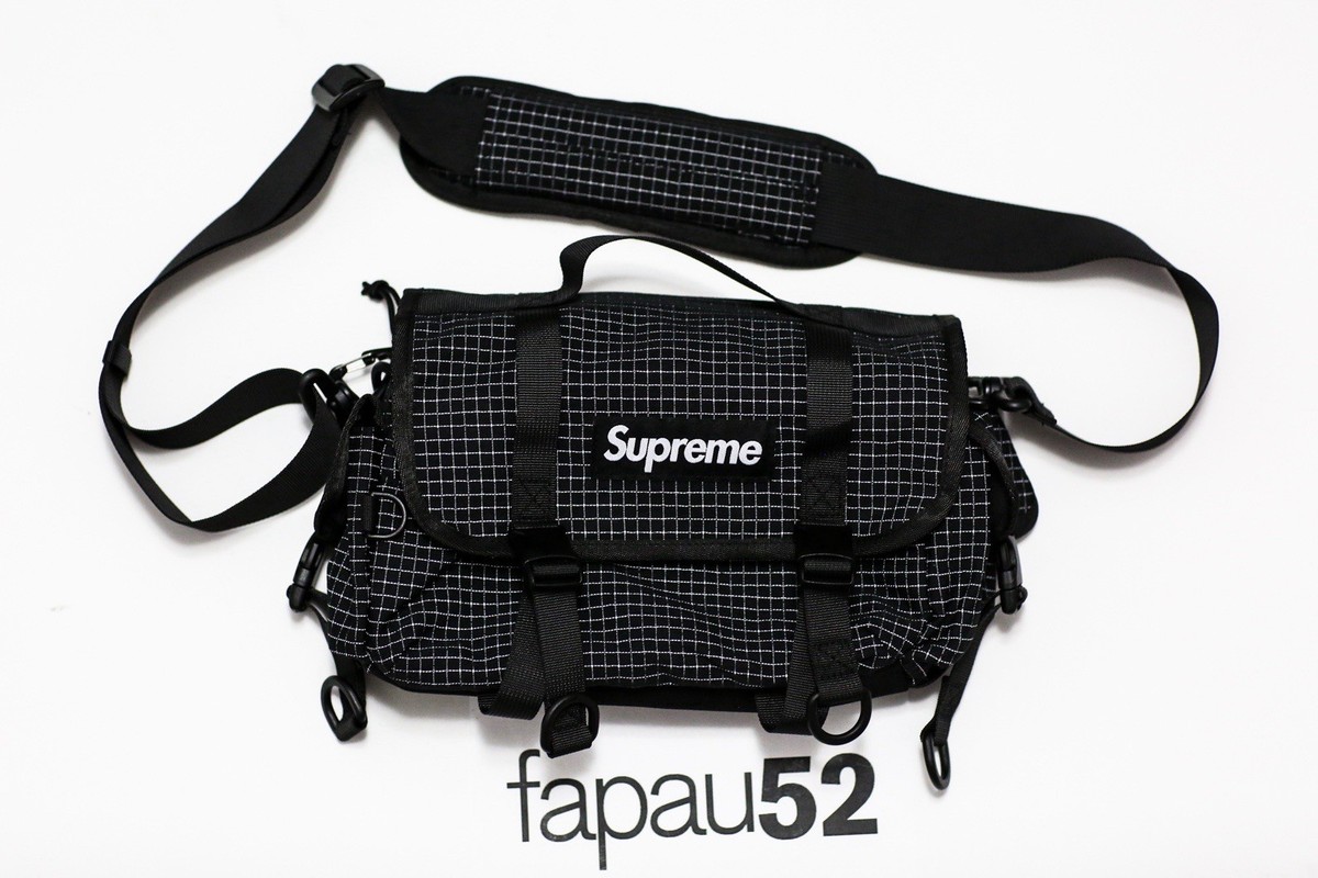 Supreme Waist Shoulder Bag 3M Reflective Black SS24 | eBay