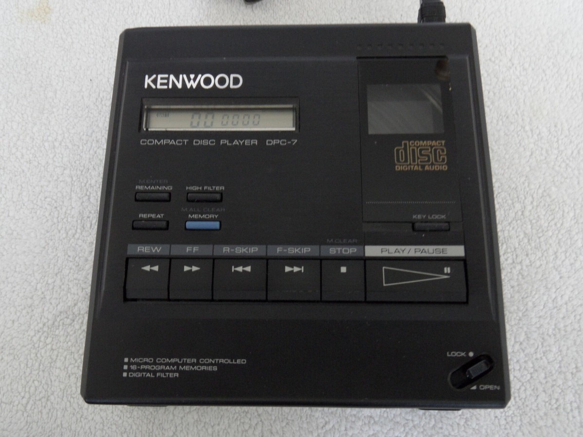 KENWOOD DPC-7 CD Player w/case -read- | eBay