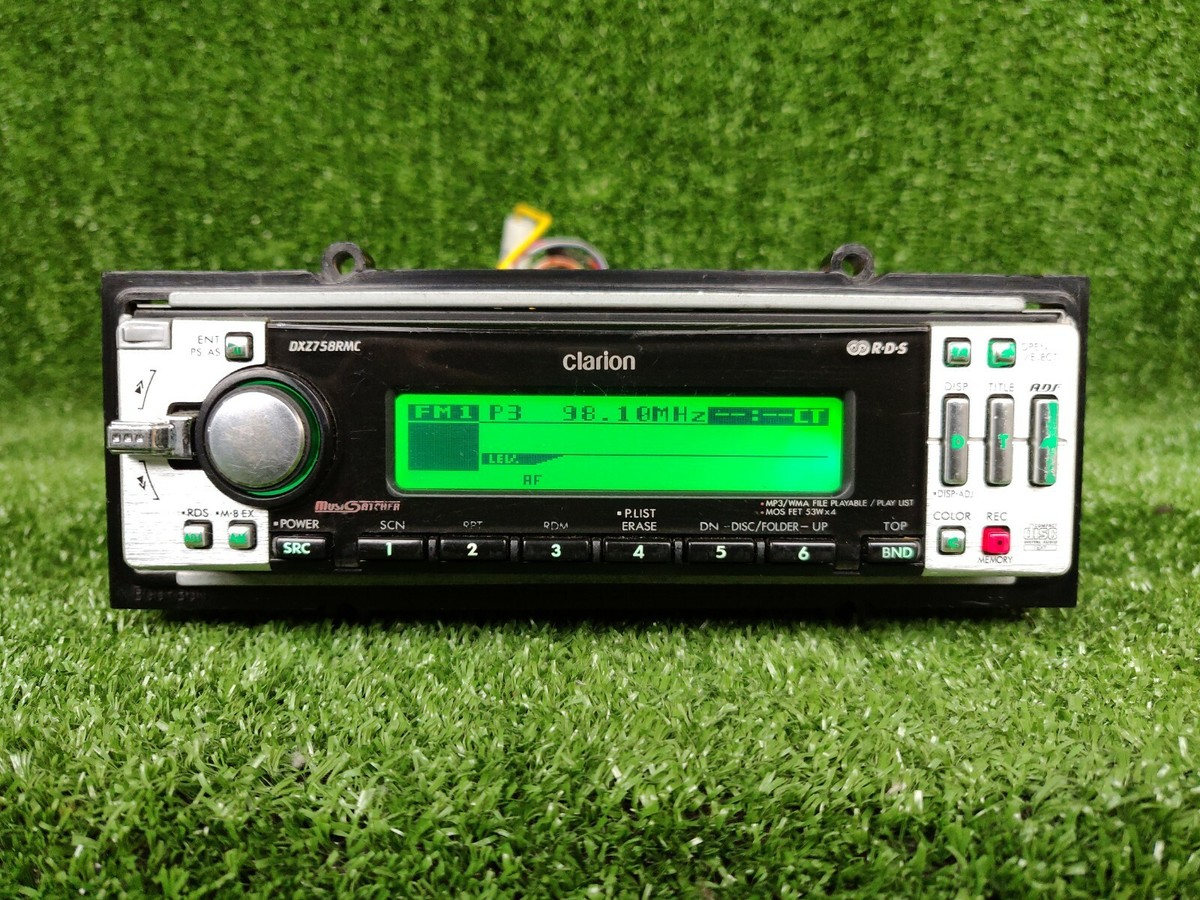 Clarion Dxz758rmc Original Car Radio Mos Fet 53W x 4 Oem Used Part