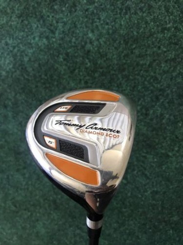 Tommy Armour Diamond Scot set. Irons PW-6, Hybrids 4+5, 3W, and
