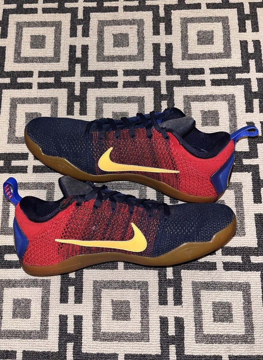 Size 11.5 Nike Zoom Kobe 11 XI Elite Low Mambacurial Barcelona