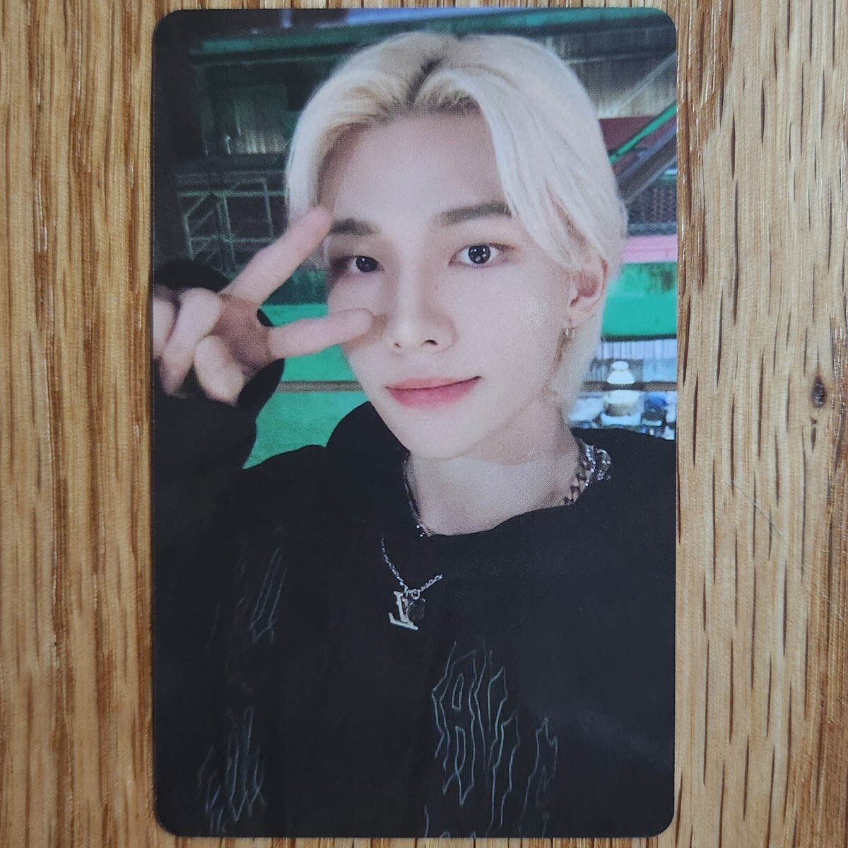 Hyunjin Official Photocard Stray Kids 2nd World Tour Maniac in