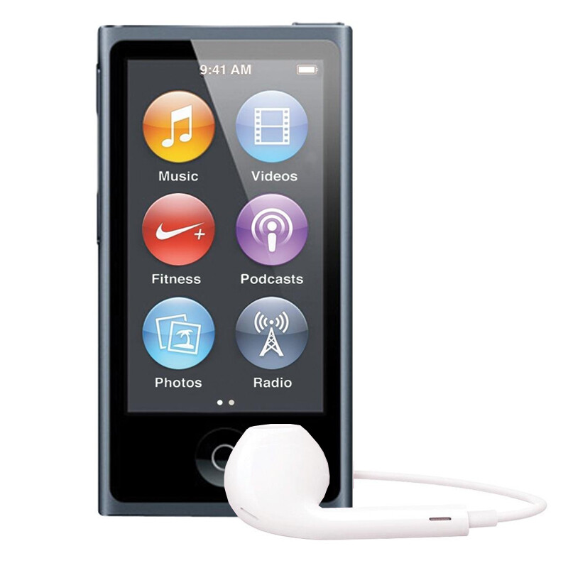 NEW Apple iPod nano 7th Generation Black (16 GB) MP3 Player
