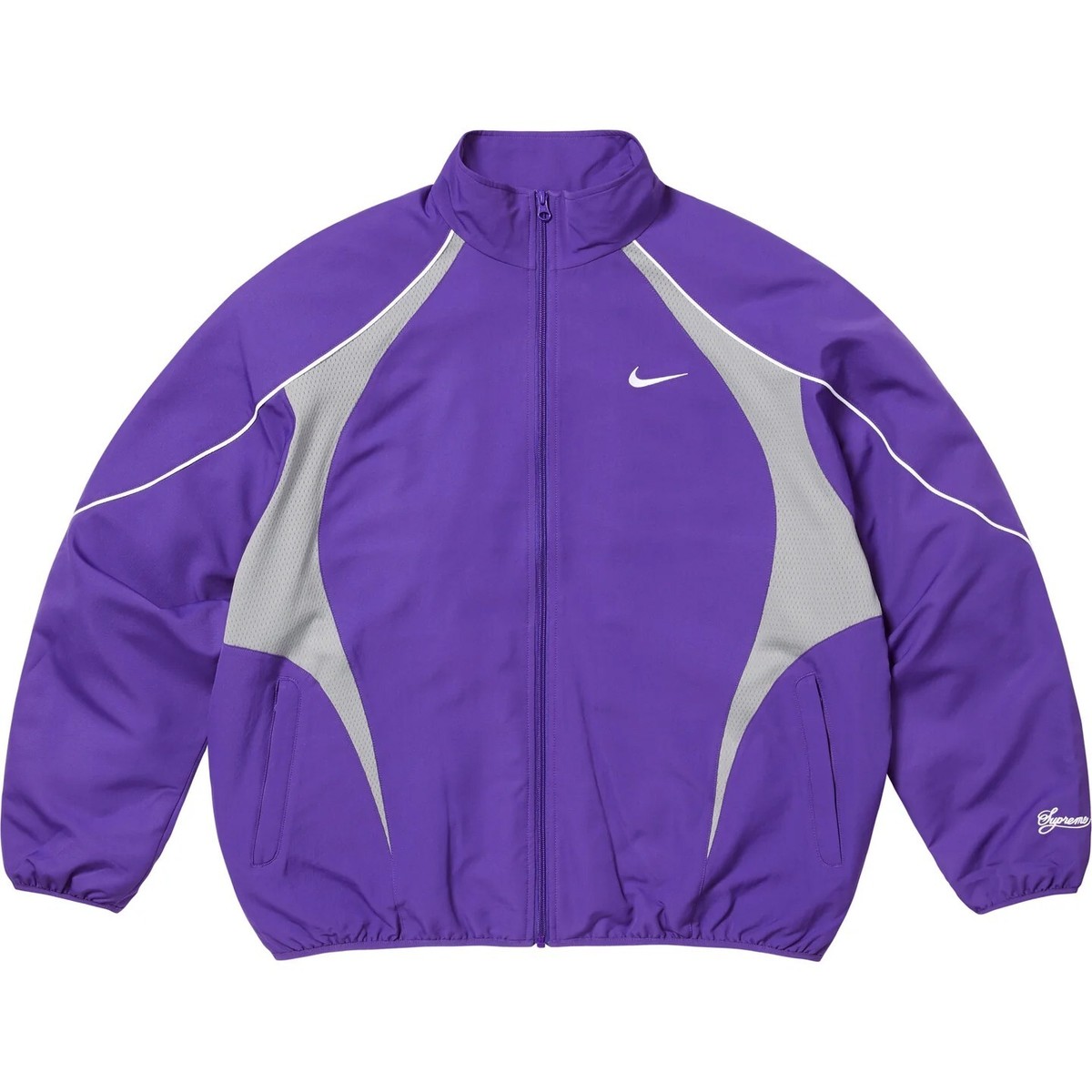 Supreme Nike Track Jacket Purple XL 1XL SS25 On hand ready to ship